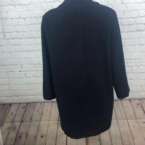 Jones New York Country Pea Coat Navy Blue Size P - Picture 2 of 8